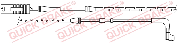 Czujnik zużycia klocka